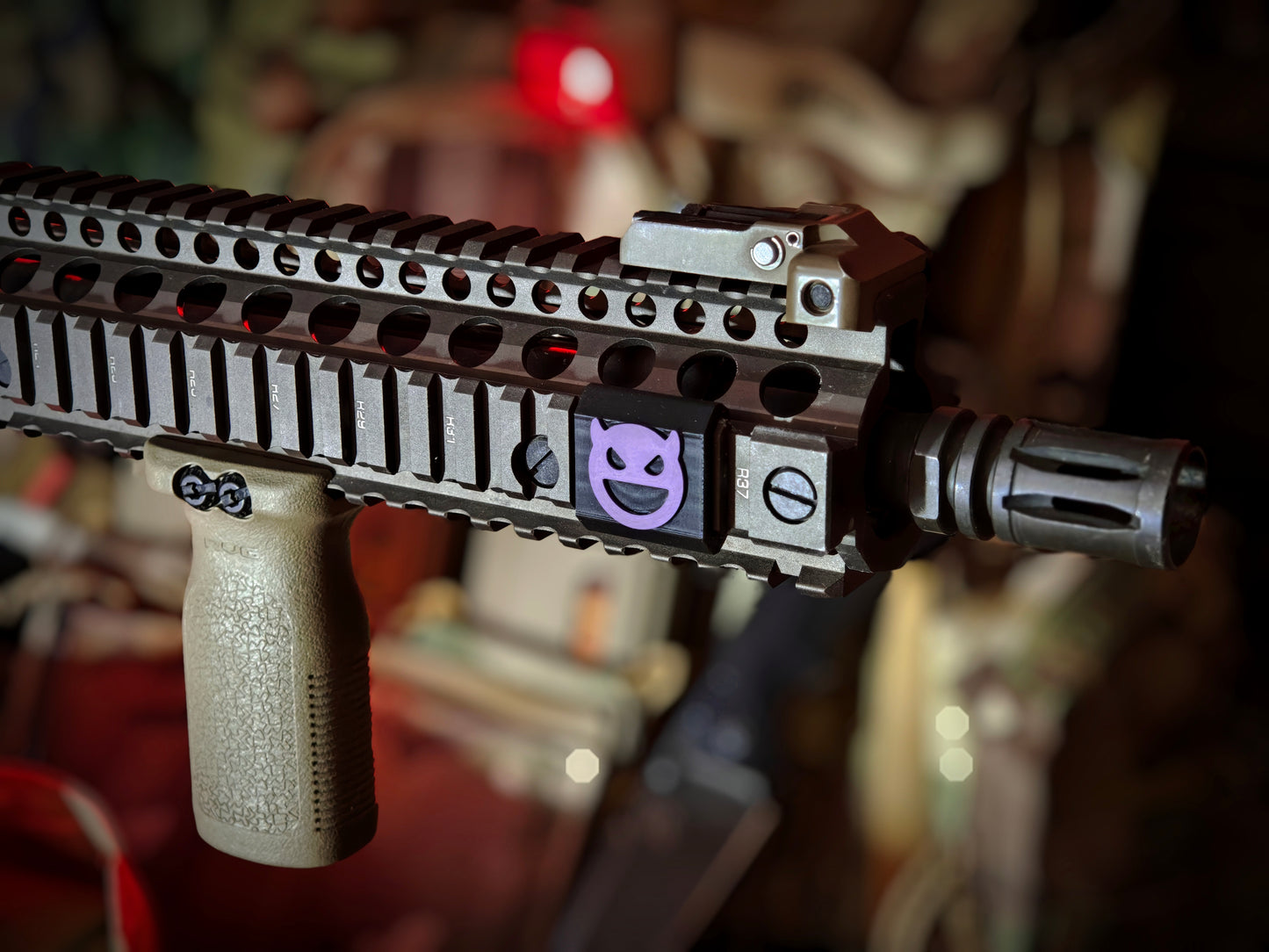 Le Devil - Purple/Black